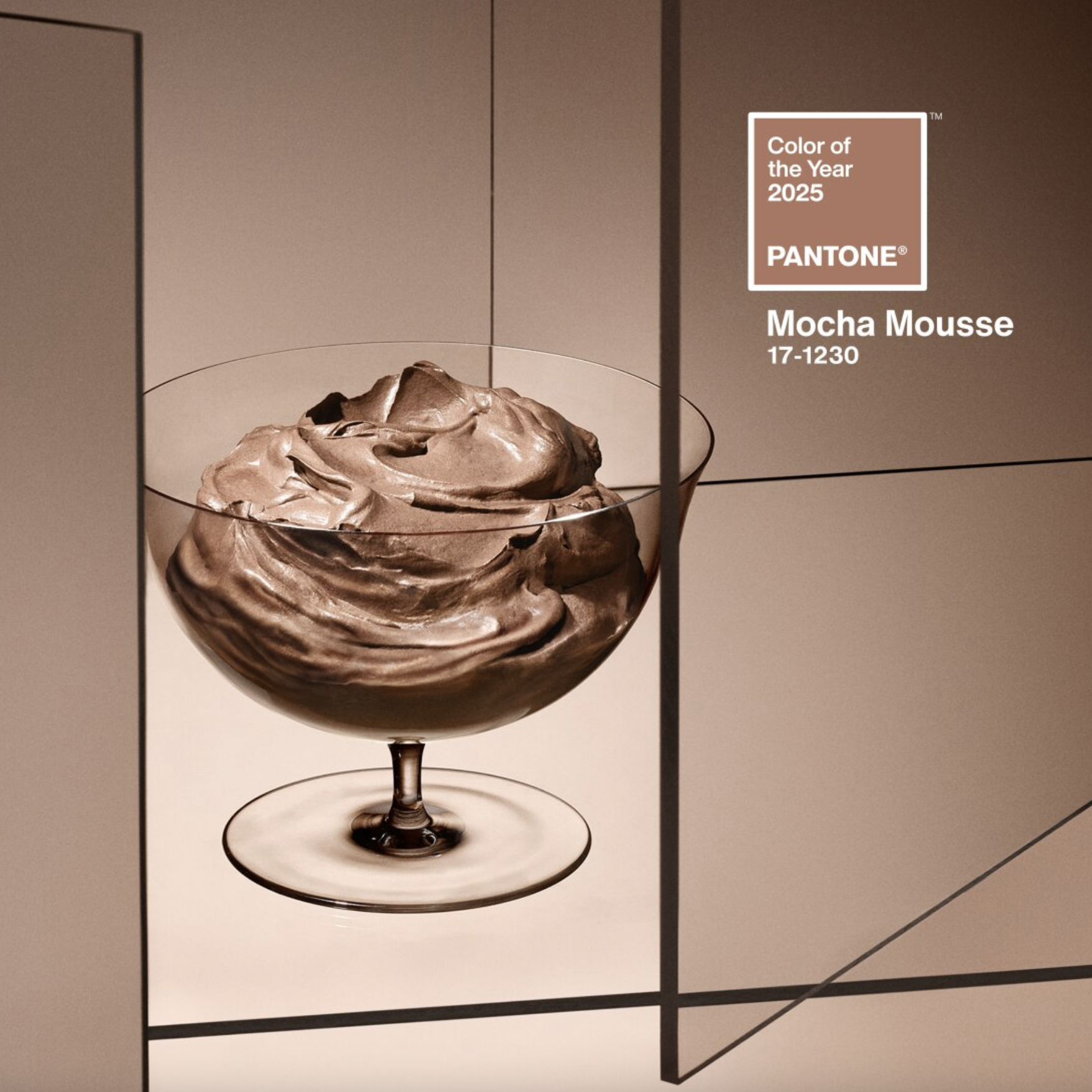 Pantone Color of the Year Mocha Mousse